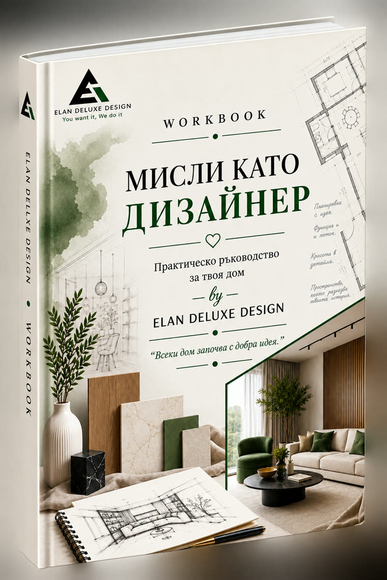 Работна тетрадка „Мисли като дизайнер